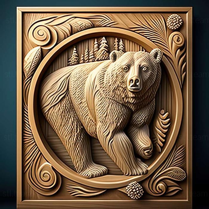 Виннипегский медведь знаменитое животное